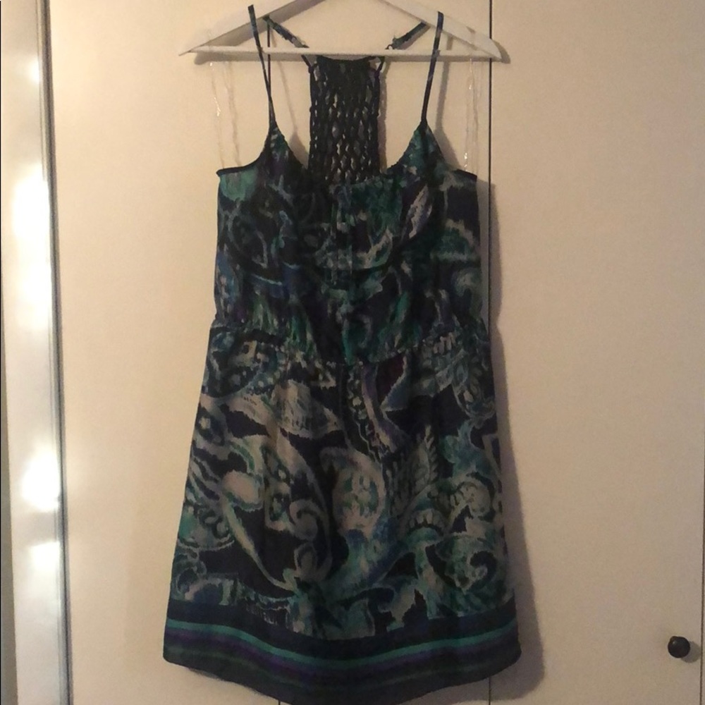 Paisley Print Summer Dress